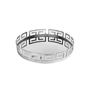 Plateau de service élégant pour table, plateau en argent de qualité supérieure, écologique, parfait pour servir le chocolat, porte-dessert - Product Image 5