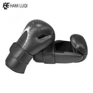 Gants semi-contact unisexes design à main ouverte boxe karaté MMA entraînement de sparring doublure en cuir PU Arts martiaux souples - Product Image 6