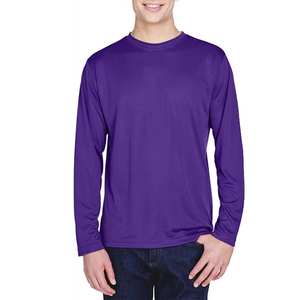 Camisetas de Manga Larga para Hombre, Nuevas, a la Moda, de Color Sólido, Ajustadas, de Alta Calidad - Product Image 3