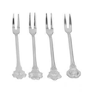 Best Quality Food Safe Metal <b>Fork</b> with Flower Handle For Restaurant Hotel Home Use in Best Price - Product Image 1