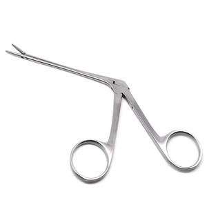 German Stainless Steel Manual High Quality ENT Surgical Micro Alligator Crocodile <b>Ear</b> <b>Cleaning</b> Aural Forceps Reusable <b>Tool</b> - Product Image 1