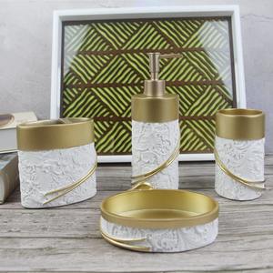 Juego de accesorios de baño de madera negra para hogares modernos con un uso elegante y duradero adecuado para la decoración y el regalo del baño - Product Image 6