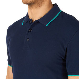 Camiseta de polo de secado rápido de poliéster 100% con logotipo OEM, camiseta de manga corta para promoción - Product Image 6