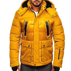 Nouvel arrivage de vestes bouffantes de rue haute personnalisées/vestes bouffantes pour hommes marque privée de style décontracté à la mode - Product Image 3