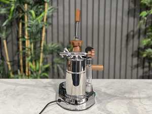 Compre una Máquina de Espresso Semimanual de 15 Bares, Cafetera de Palanca de Acero Inoxidable para el Hogar y Hoteles - Product Image 6