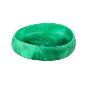 Cuenco decorativo de resina hecho a mano, superficie brillante moderna, aspecto artístico elegante, ideal para centro de mesa o exhibición de cocina - Product Image 2