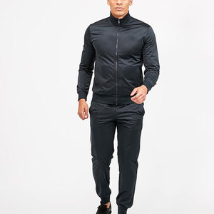 ชุดวอร์มผู้ชายผ้าฝ้ายแท้ 100% แบบมีเชือกผูก ผลิตตามสั่ง (OEM) พร้อมสกรีนโลโก้ ลายพิมพ์กีฬา น้ำหนักเบา สไตล์วินเทจ - Product Image 1