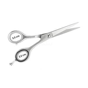 Tijeras de Peluquería Profesionales de Acero Inoxidable Japonés 440C, Cuchillas Resistentes a la Corrosión, Diseño Ergonómico - Product Image 3