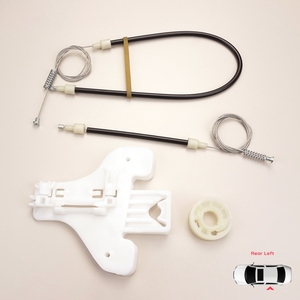 BWR5322 Power Window Regulator Repair Set Rear Left <b>Door</b> for Toledo MK3 5P2 2004-2009 Altea 5P1 XL 5P5 5P8 5P0839461 - Product Image 1