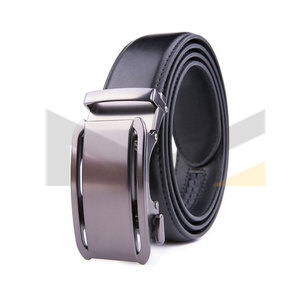 เข็มขัดหนังสำหรับผู้ชายชุดเดรสเข็มขัดอัตโนมัติสำหรับผู้ชายอุปกรณ์เสื้อผ้าปรับแต่งได้ - Product Image 1