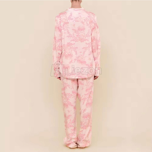 Conjunto de Pijama de Satén para Mujer, Ropa de Dormir con Lazo, Conjunto de Pijama para Mujer - Product Image 6