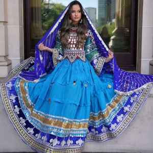 ชุดปาร์ตี้และงานแต่งงานแขนยาว afghan kuchi สำหรับผู้หญิงชุดปาร์ตี้และงานแต่งงานแขนยาวขนาดใหญ่พิเศษ - Product Image 2