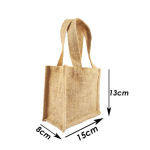 Bolsa de Yute Económica de Alta Calidad |   Bolsa de Compras Reutilizable para Hipermercado |   Impresión de Logotipo Personalizado Disponible - Product Image 1