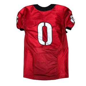 เสื้อซ้อมฟุตบอลอเมริกันแบบกำหนดเองเสื้อเจอร์ซี่ระบายอากาศได้ดีที่สุดพร้อมชื่อและจำนวนทีม - Product Image 2