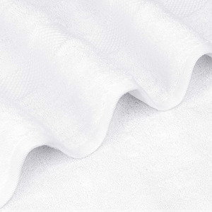 Serviettes de bain blanches de luxe Extra Large 100% coton doux épais absorbant séchage rapide hôtel serviette de bain serviette de bain coton - Product Image 3
