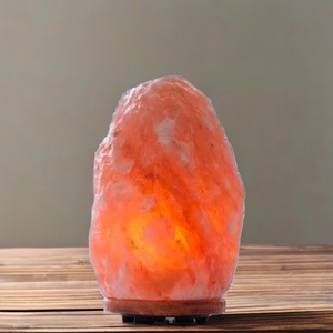 โคมไฟคริสตัลหินเกลือหิมาลัยธรรมชาติสีชมพูโคมไฟคริสตัลไฟกลางคืน - Product Image 5