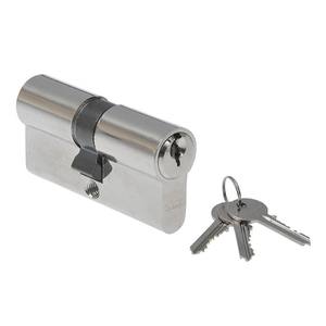 Cilindro ABUS E45N 30/55 Níquel KA01, llave igual - Product Image 1