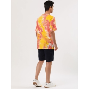Venta al por mayor nuevo diseño de lujo de calidad 100% algodón transpirable marca Tie Dye hombres camiseta de gran tamaño de alta calidad de fabricación - Product Image 5