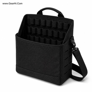 Portacargadores Reforzado de Alta Resistencia con Bolsillo para Componentes, Parte Superior Abierta, Doble Capacidad, Retención Elástica, Bolsas para Cargadores - Product Image 2