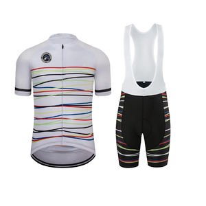 Pantalones cortos de Jersey de ciclismo transpirables de ropa deportiva personalizada para jóvenes de poliéster 100% de alta calidad más vendidos con diseño de estampado de manga corta - Product Image 3