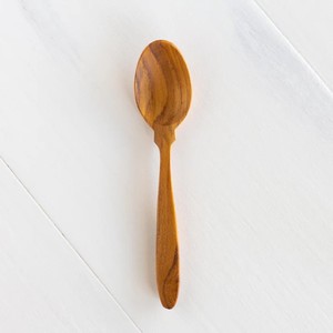 Juego de Cucharas de Madera con Mango de Bucle Hecho a Mano, Acabado Liso, Duradero, Resistente al Calor, Ideal para Servir, Revolver y Cocinas Modernas y Elegantes - Product Image 5