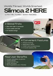 Tarjeta Smart Finder recubierta de acero inoxidable, timbre fuerte y alertas de aplicaciones - Product Image 5