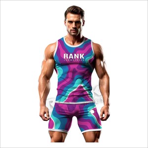 Best Selling Men Rash Guard <b>Sets</b> Top Quality Windproof Men Rash Guard <b>Sets</b> Fully Customized Fitness Wear Men Rash Guards <b>Sets</b> - Product Image 2