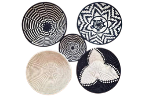 Plato Decorativo de Pared de Mimbre Natural, Cesta Decorativa de Pared Estilo Boho para Hogar, Resort, Hotel, Restaurante y Decoración de Interiores - Product Image 6