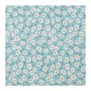 High Quality Organic Cotton Poplin <b>Fabric</b> Twill Woven Summer Dress with Fresh Flower Print at Wholesale - Product Image 4