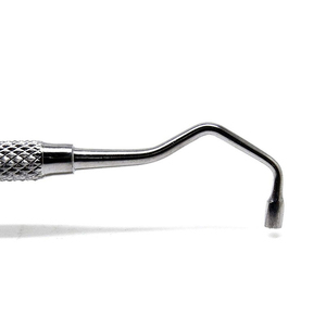 Cucharas de injerto de doble punta de acero inoxidable de alta calidad, instrumentos quirúrgicos dentales manuales con certificación CE - Product Image 6