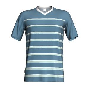 Camiseta de Fútbol Personalizada para Hombre con Logotipo, Diseño Neón 2026, Transpirable, de Secado Rápido, Manga Corta, Corte Ajustado - Product Image 1