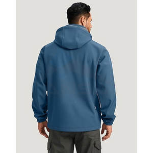 แจ็กเก็ตกันน้ำกันหนาวมีฮู้ดสำหรับผู้ชาย, เสื้อโค้ทผ้าโพลีเอสเตอร์ให้ความอบอุ่นสำหรับสภาพอากาศหนาวเย็นและปกป้องทุกฤดู - Product Image 6