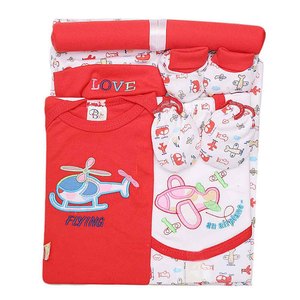 Conjunto de Regalo para Bebé Recién Nacido (8 Piezas) - Rojo - Product Image 1