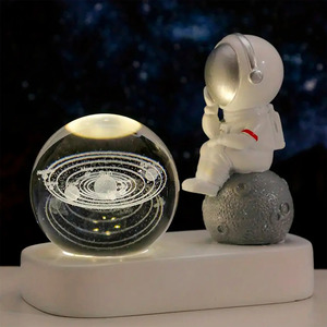 Astronaut Galaxy LED Desk <b>Lamp</b> - Assorted Colors - Product Image 5