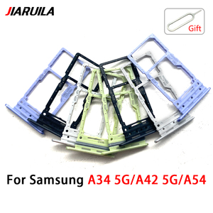 Bandeja Porta Tarjetas <span class=keywords><strong>SIM</strong></span> para <span class=keywords><strong>Samsung</strong></span> A14 4G 5G A145 A146 <span class=keywords><strong>A32</strong></span> 5G A326 A34 A42 5G A54, Adaptador de Bandeja para Doble Tarjeta <span class=keywords><strong>SIM</strong></span> - Product Image 4