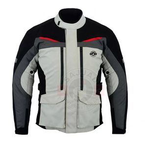 แจ็กเก็ต Cordura สำหรับผู้ชาย,แจ็กเก็ตมอเตอร์ไซค์ผ้า Cordura ทำเองกันน้ำสำหรับขี่มอเตอร์ไซค์ - Product Image 1