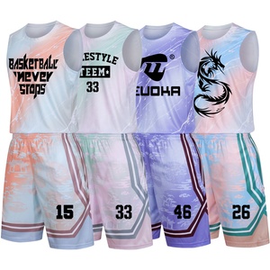 Ensemble de shorts de basket-ball Lakers personnalisés pour l'été, respirant, imprimé par sublimation, uniforme de basket-ball, vêtements de sport, vente en gros - Product Image 5