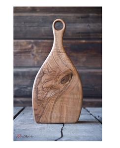 Planche à découper en bois de bambou poli Antique nouveau Design planche à découper le fromage fait à la main fabrication en gros - Product Image 6