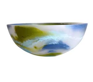 Highly Quality Super Epoxy Resin Salad Serving Round Bowls Affordable Epoxy Resin Tableware Food Serving Salad Rice <b>Noodles</b> Bowl - Product Image 4