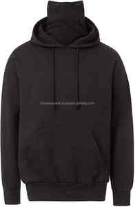 Qualité supérieure 2025 nouveau Design personnalisé hommes masque noir sweats à capuche pour hommes faire votre propre demande du client Logo et Design - Product Image 5