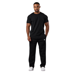 Pantalons de survêtement en coton pour homme, confortables, pour la salle de sport, les voyages et la maison - Product Image 1