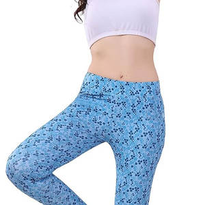 Nouveau legging pour femmes avec fermeture élastique à la taille, pantalon à motif solide de meilleure conception, legging des fesses froissé de style dernier cri - Product Image 5