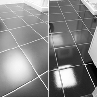 ISONEM VIDRIO LIQUIDO Matériau transparent d'étanchéité et de revêtement pour béton, carrelage, bois, pierre PRIX NÉGOCIALE