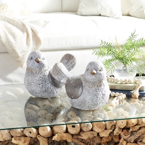 Sculpture d'oiseau de pays moderne Présentoir de figurines en métal mignon pour la maison Vaisselle Statue décorative Articles de vitrine artisanale - Product Image 2
