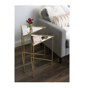 โต๊ะกาแฟทรงกลมแบบพับได้สีน้ำตาลเฟอร์นิเจอร์รับประทานอาหารของโรงแรมเป็นมิตรต่อสิ่งแวดล้อมทำด้วยมือ - Product Image 2