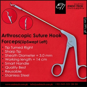 Endo Tech ETI-2000-040 – Instruments orthopédiques manuels en acier inoxydable de haute qualité pour arthroscopie, garantie 5 ans pour usage chirurgical - Product Image 5