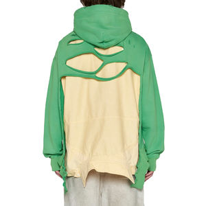 Sweats à capuche surdimensionnés pour hommes 100% coton épais avec nouveau design 3D personnalisé 450 g/m² Logo personnalisé style vieilli pour l'hiver vente en gros - Product Image 2