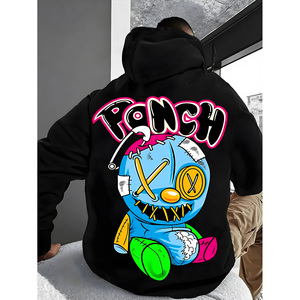 Jersey de ocio de Otoño/Invierno para hombre, prendas de punto y sudaderas estándar de un color fabricadas en China - Product Image 1