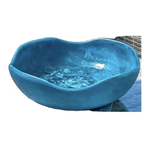 Bol à nourriture de couleur optimale, bol décoratif pour fruits, couverts, bol en résine fait à la main, serveur à salade pour restaurant, hôtel, cuisine, bol pour la fourniture de nourriture - Product Image 1