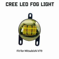 Vente en gros de phares antibrouillard LED avant 32W 9-30V 3000K jaune doré MR414753 pour Mitsubishi Pajero V79 Diesel SUV, pièce de rechange